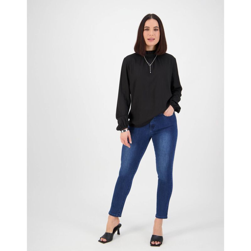Vassalli Skinny Ankle Grazer Jean image number 7